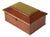 Art Deco French Sewing Box with Yellow Top, 1900s For Sale