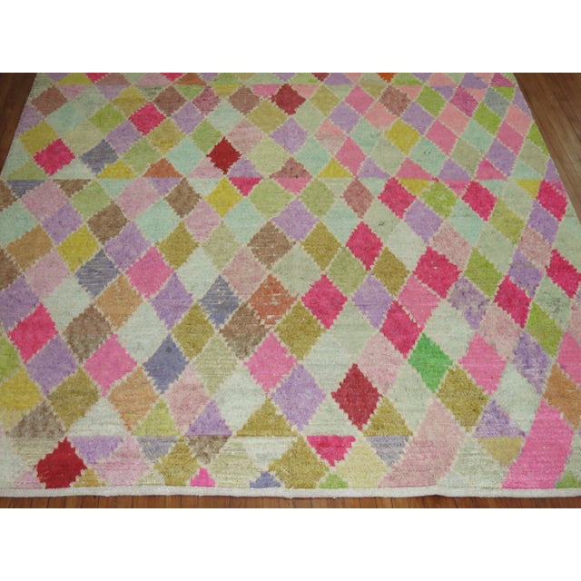 Late 20th Century Vintage Inspired Tulu Rug, 9'7'' X 13'3'' For Sale In New York - Image 6 of 11