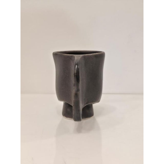 Not Yet Made - Made To Order Warrior 3 Sculptural Ristretto Cup by Tamara Barnoff For Sale - Image 5 of 9