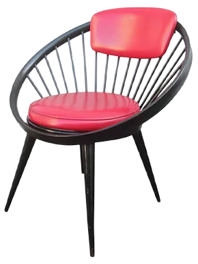 Round Chair by Yngve Ekstrom, 1960s