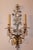 Maison Baguès Exceptional Maison Bagues France Rock Crystal Floral Two-Light Wall Sconces a - Pair For Sale - Image 4 of 11