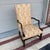 A Vintage Mahogany Hepplewhite Style Lolling Chair, Circa 1970’s For Sale - Image 10 of 12