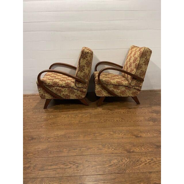 Art Deco Relax Model C Chairs by Frantisek Jirak, 1930, Set of 2 For Sale - Image 4 of 8
