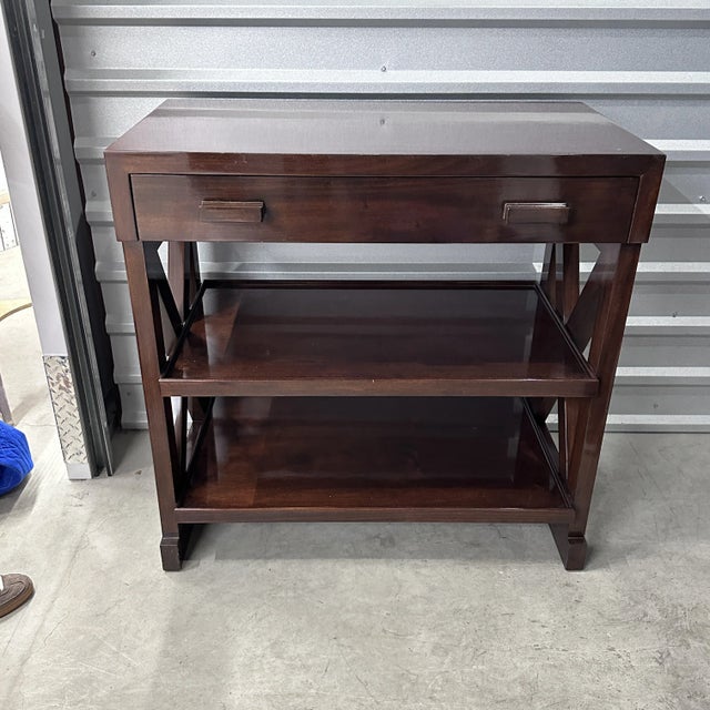 Pair of C. Mariani Side Console Tables For Sale - Image 9 of 11
