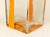 Large Orange and Clear Murano Glass Vase by Cardin for Venini, 1970s For Sale - Image 6 of 13