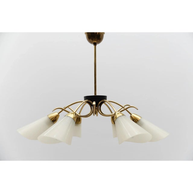 Spider Lamp in the manner of Arteluce, Italy, 1950s For Sale - Image 14 of 14