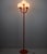1960s Mid-Century Red and Opaline Glass Floor Lamp by Kaiser, Germany, 1960s For Sale - Image 5 of 13