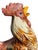 Wonderful Large Mid Century Hand Painted Ceramic Rooster and Sunflowers Statue/Figurine. The piece is in excellent...