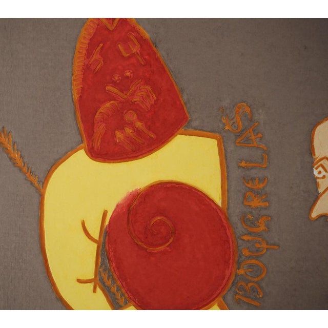 Jacques Villeglé, The Ironists, Original Aquatint For Sale - Image 5 of 9