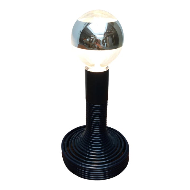 Italian Space Age Spirale Table Lamp by Angelo Mangiarotti for Candle For Sale