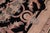1990s Organic Floral 1990's Persian Black/Black Wool Rug - 9'2'' X 12'5'' For Sale - Image 5 of 9