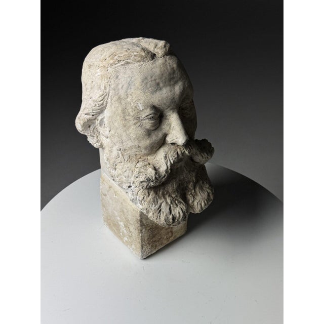 Sculpture Materials Classic Statue Head, 20th Century, Plaster For Sale - Image 7 of 18