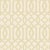 Sample - Schumacher Imperial Trellis II Wallpaper in Sand/Ivory For Sale