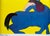 Blue Horse by Walasse Ting, copyright 1990, Yves Riviere, printed in Switzerland. Ting, a Chinese-American visual artist...
