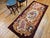 Vintage French Savonnerie Rug, Hand-Knotted Wool, Floral Pattern, Chocolate Brown & Ivory, 3’ X 7' For Sale - Image 4 of 12