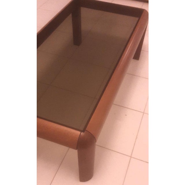Vintage Coffee Table in Walnut, 1990s For Sale - Image 3 of 6