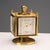 Table Clock in Gold-Plated Brass For Sale - Image 6 of 10