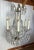 Mid 20th Century Vintage Macaroni Beaded Arm Crystal Birdcage Chandelier For Sale - Image 5 of 7