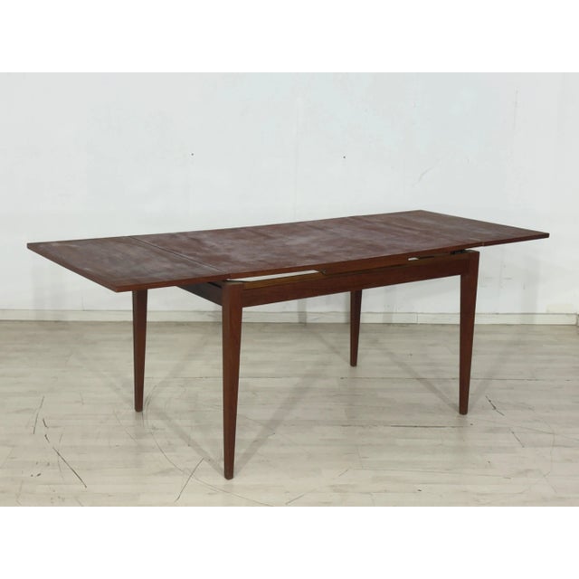 Vintage Teak Dining Table, 1960s For Sale - Image 4 of 8