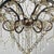 Italian Glass Drop Chandelier with Metal Structure, 1950s For Sale - Image 15 of 18