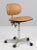 Kevi office chair designed by Jørgen Rasmussen. with height, tilt and other adjustments. New upholstered with tan aniline...