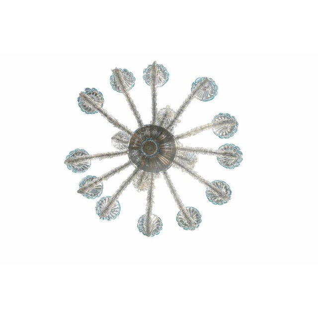 Majestic Rezzonico Murano Chandelier, 1960 For Sale - Image 3 of 17