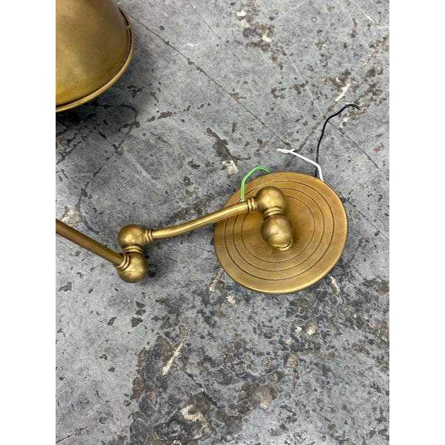 E. F. Chapman for Visual Comfort Signature Boston SLG Swing Arm Sconces, Pair For Sale - Image 11 of 12