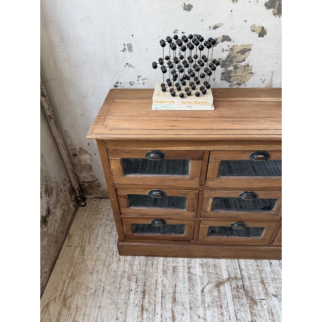 Walnut Seed Merchant Sideboard, 1950 For Sale - Image 13 of 18