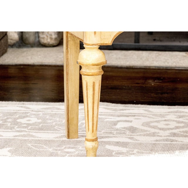 Vintage Louis XVI Style Apothecary Chest With a Ceramic Top For Sale - Image 10 of 11