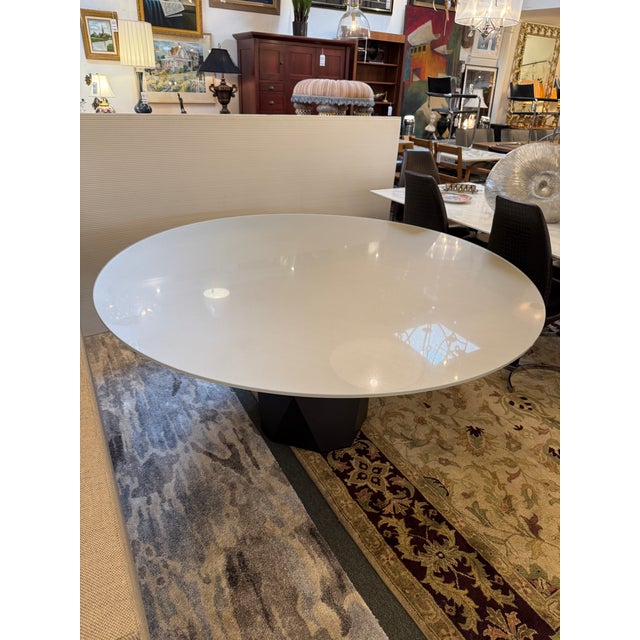 Gianluigi Landoni for Sovet Italia Deod Dining Table, 67 Inch For Sale - Image 16 of 18