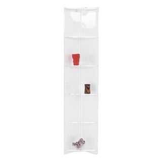 Acrylic Glass Corner Cabinet For Sale