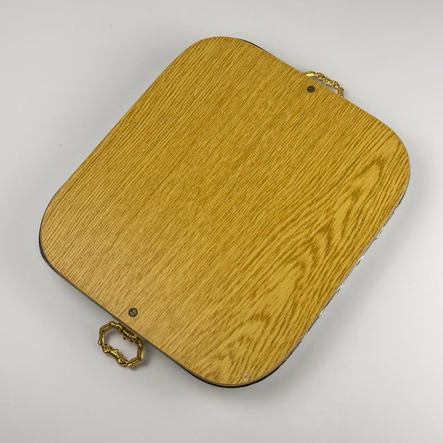 Vintage Venetian Murano Glass Mirror Tray, Italy, 1950s For Sale - Image 13 of 16