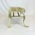 Late 1800s Antique English Cast Brass Fireplace Footman Kettle Pot Stand. For Sale - Image 6 of 11