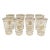 Mid Twentieth Century Modern Ge Americana Refrigerators Tumblers Set of 8 For Sale