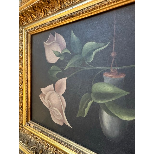 Victorian 19th Century Antique Still Life Painting For Sale - Image 3 of 5