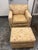 McCreary Modern for Macy’s Modern Concepts Floral Swivel Chair + Ottoman For Sale - Image 4 of 12