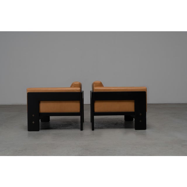 Gavina Vintage Bastiano Club Chairs by Afra and Tobia Scarpa for Gavina, 1960s, Set of 2 For Sale - Image 4 of 18