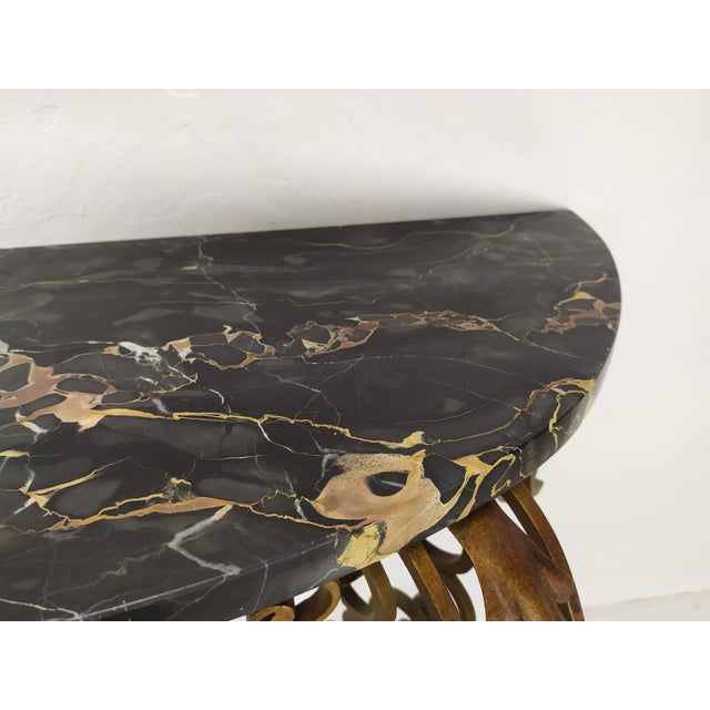 Marble Console Table, 1950s For Sale - Image 14 of 18