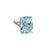Natural Finely Faceted Quality Solitaire Blue Topaz Ring 6.5 14k W Gold 19.58 Cts Certified $3,950 310546 This is a one of...