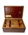 Wood Merican Work Box With Inlaid Star, 19th Century For Sale - Image 7 of 13