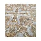 1990s Handwoven Pakistani Style Area Rug 8x8 For Sale - Image 4 of 12