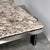 Violetta Calacatta Marble Coffee Table on Chrome Base, 1970s For Sale - Image 4 of 16