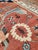 Antique Persian Serapi Carpet, Handmade Wool Oriental Rug, Rust, Ivory and Blue For Sale - Image 4 of 18