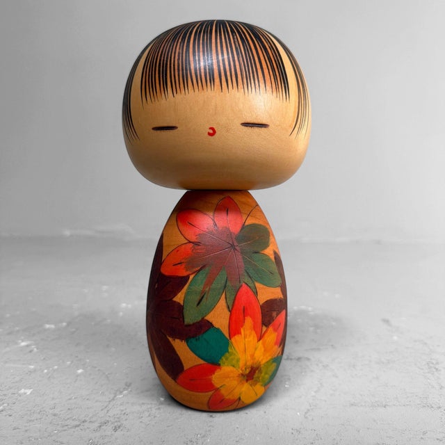 Shōwa Yamazato Kokeshi by Yuji Kawase, 1970s For Sale - Image 11 of 11