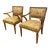 Regency Style Giltwood Armchairs, Vintage Pair For Sale