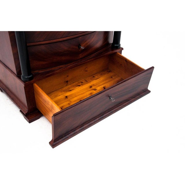 Wood Antique Chest of Drawers, Northern Europe, 1880s For Sale - Image 7 of 12