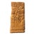 1960s Mid-Century Haitian Folk Art Carved Solid Mahogany Relief Plaque - Signed Abel C For Sale