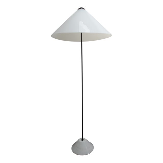 301/C O-Luce Snow Floor Lamp by Vico Magistretti for Oluce, 1973 For Sale