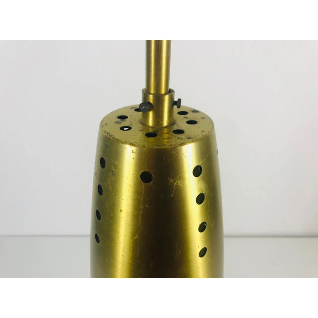 1950s Mid-Century Modern Brass Pendant Lamps, Germany For Sale - Image 6 of 10