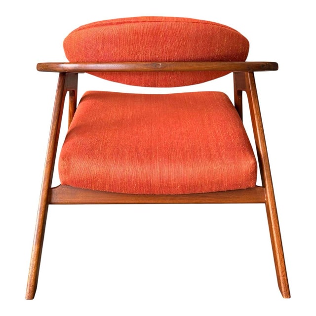 1950s Walnut 916-Cc Lounge Chairs Attributed to Adrian Pearsall for Craft Associates - A Pair For Sale - Image 12 of 18
